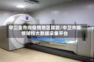 中卫全市向疫情地区拨款/中卫市疫情防控大数据采集平台