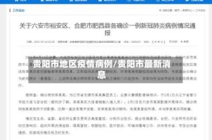 贵阳市地区疫情病例/贵阳市最新消息
