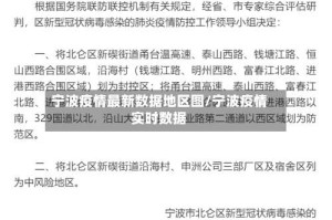 宁波疫情最新数据地区图/宁波疫情实时数据