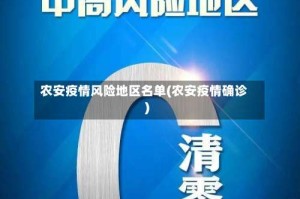 农安疫情风险地区名单(农安疫情确诊)