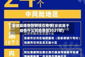 安徽算啥地区啊现在疫情(安徽属于疫情什么风险地区2021年)
