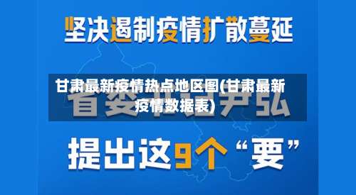 甘肃最新疫情热点地区图(甘肃最新疫情数据表)-第3张图片