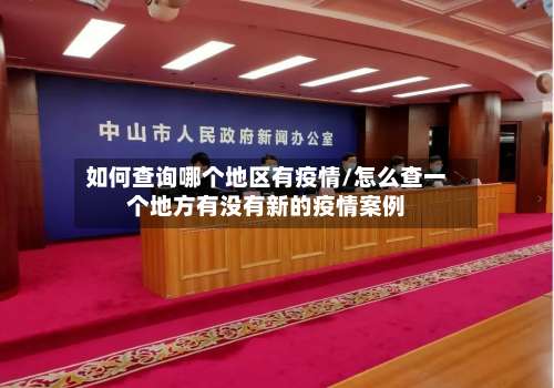 如何查询哪个地区有疫情/怎么查一个地方有没有新的疫情案例-第3张图片