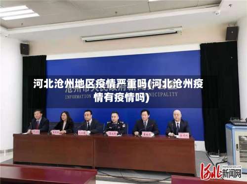 河北沧州地区疫情严重吗(河北沧州疫情有疫情吗)-第2张图片