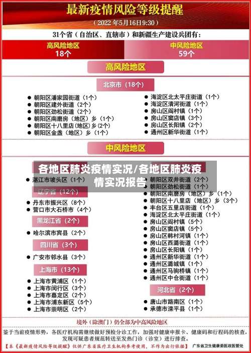 各地区肺炎疫情实况/各地区肺炎疫情实况报告-第3张图片